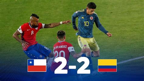 colombia vs chile eliminatorias 2022